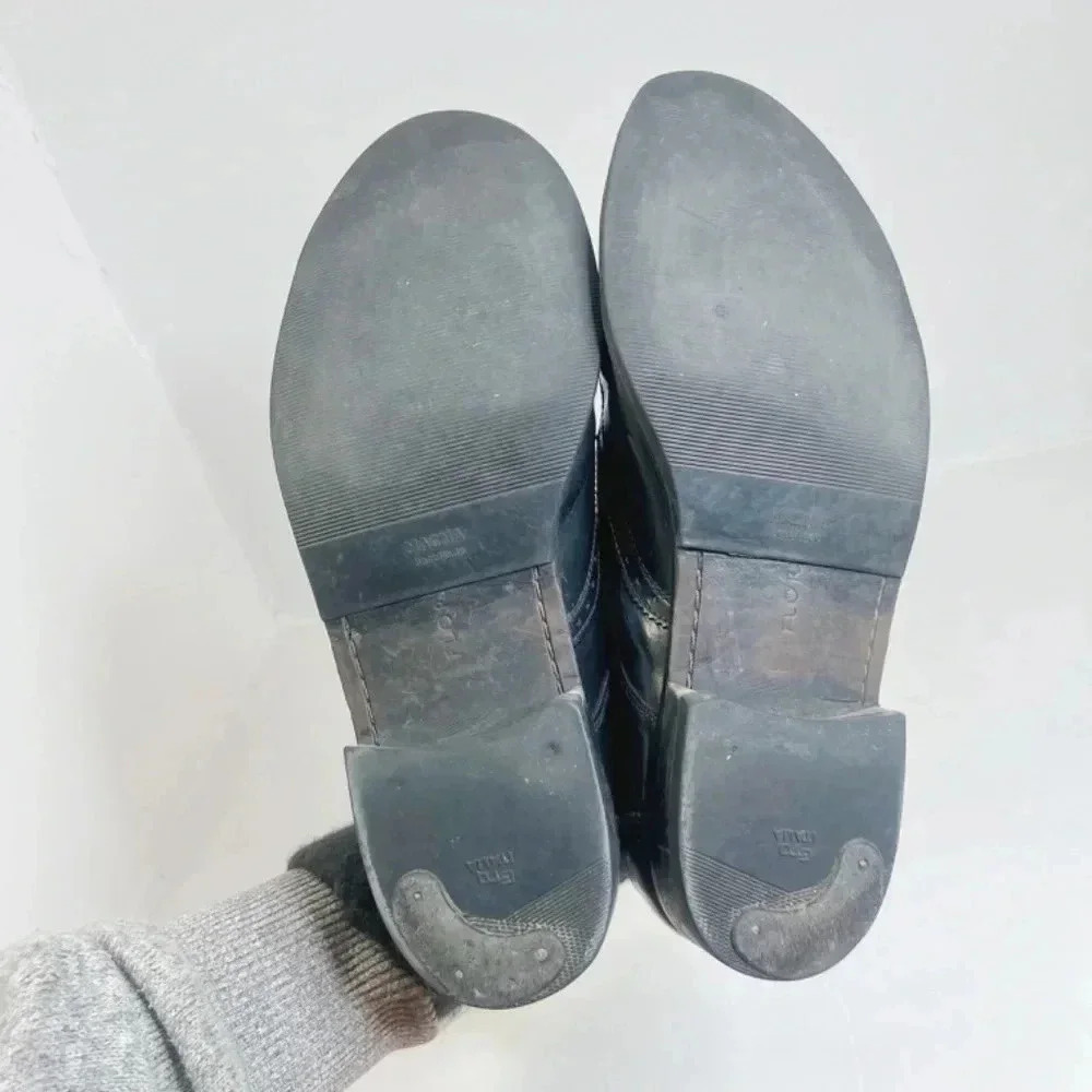Florsheim Brookside Black Leather Wingtip Oxford Men's Size 10 - Picture 8 of 11